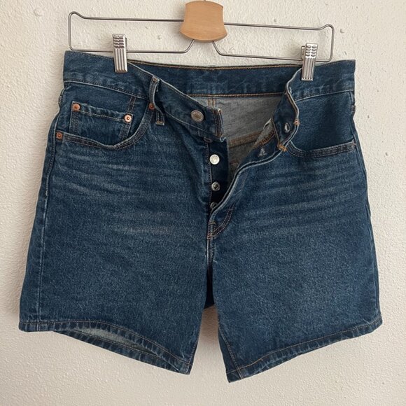 Levi’s 501 High-Rise Denim Shorts - Picture 3 of 6